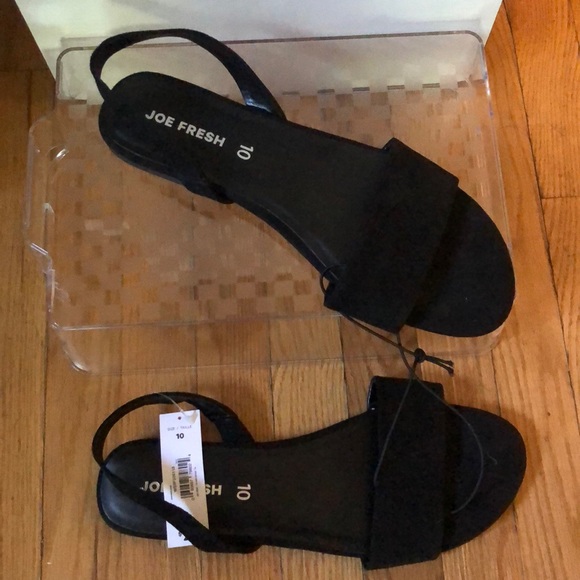 Size 10 Joe fresh slingback sandals - Picture 1 of 2